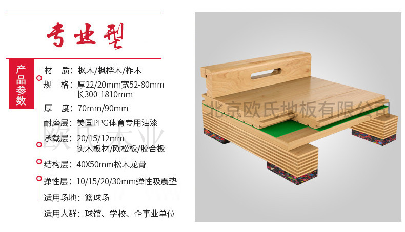 籃球木地板價格受哪些因素影響